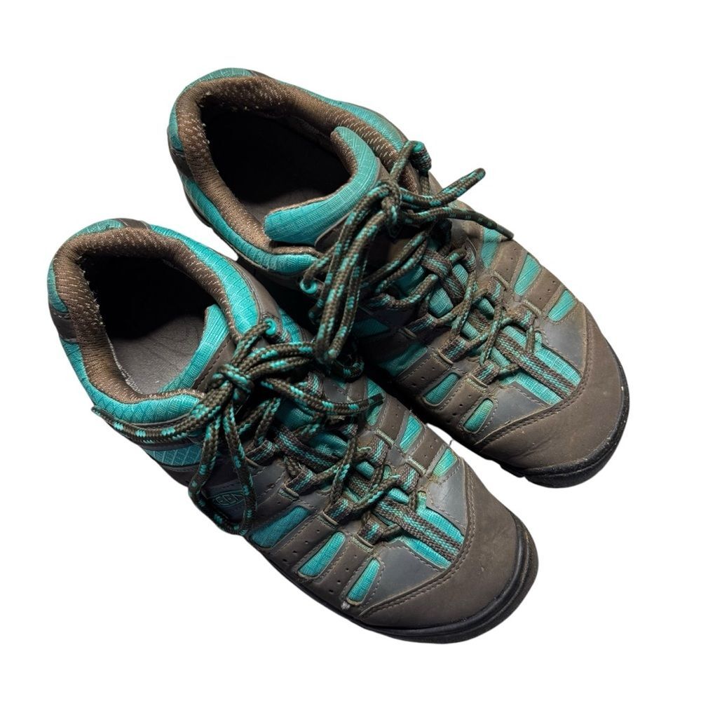 Keen Dry Women's CNX Grey Green Hiking Walking Outdoor Shoes Size 9